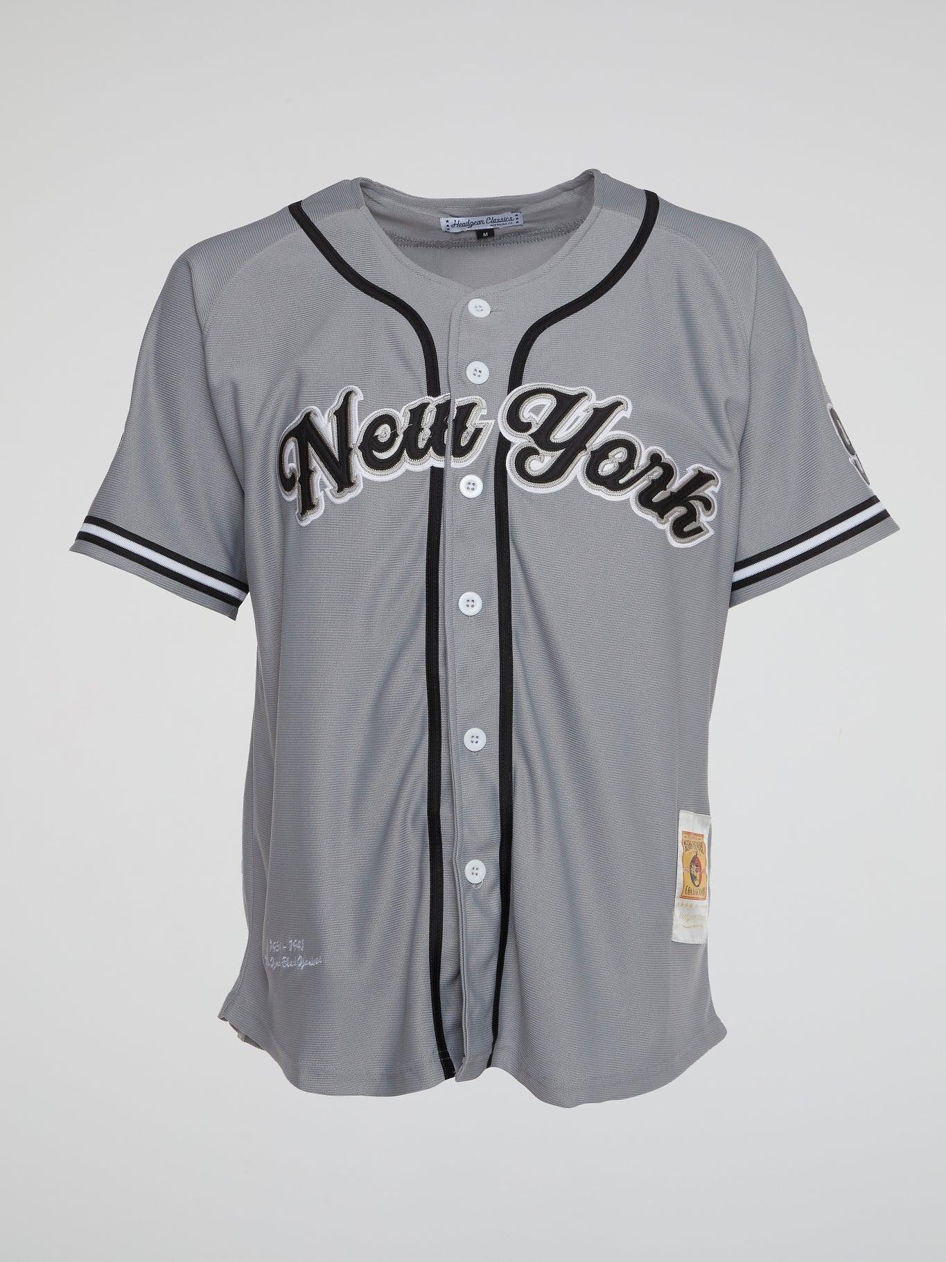 Black Yankees Baseball Jersey - B-Hype Society