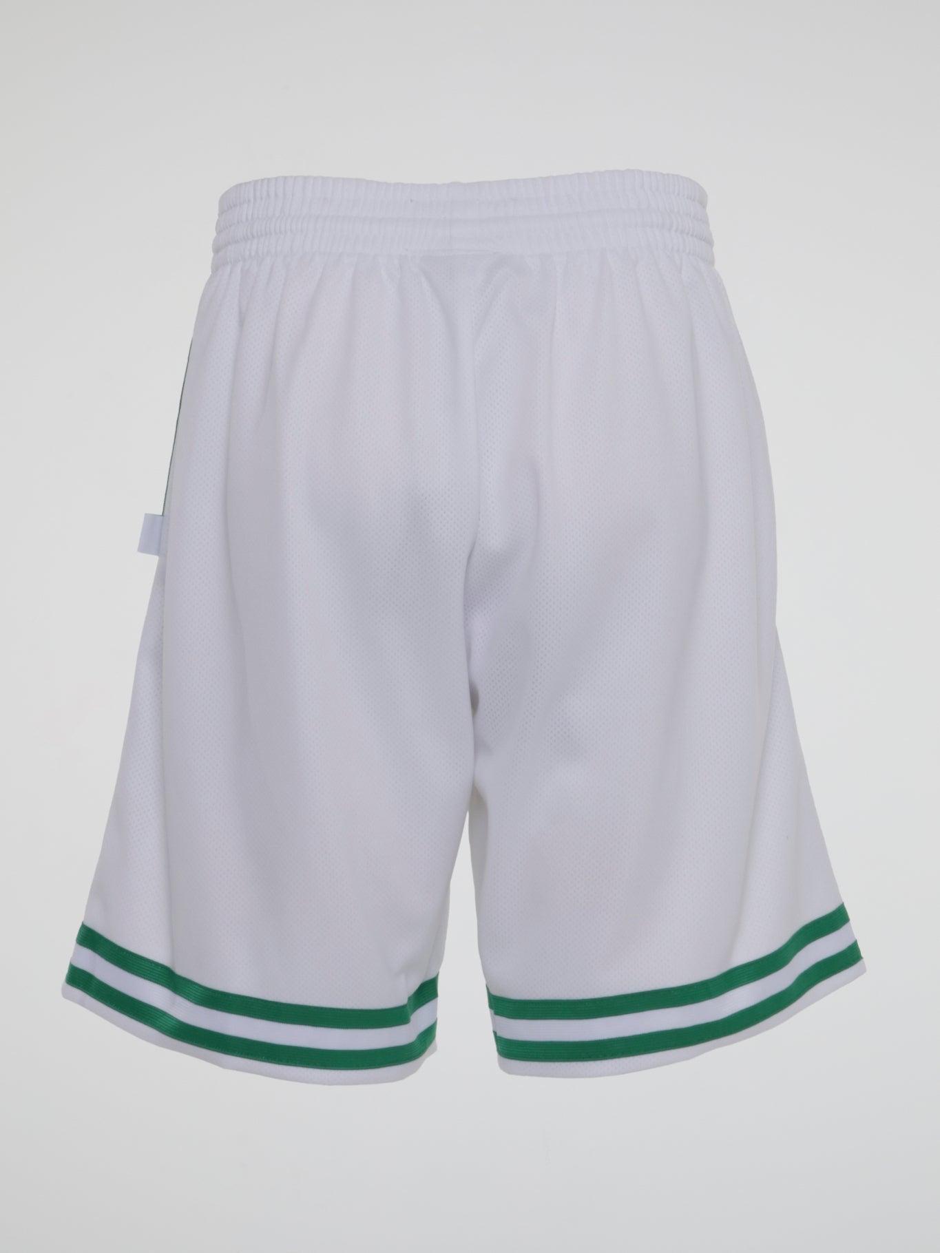 Boston Celtics Blown Out Fashion Shorts - B-Hype Society