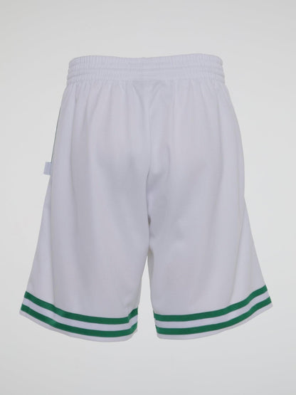 Boston Celtics Blown Out Fashion Shorts - B-Hype Society