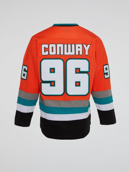 Charlie Conway Mighty Ducks Alt. Jersey - B-Hype Society