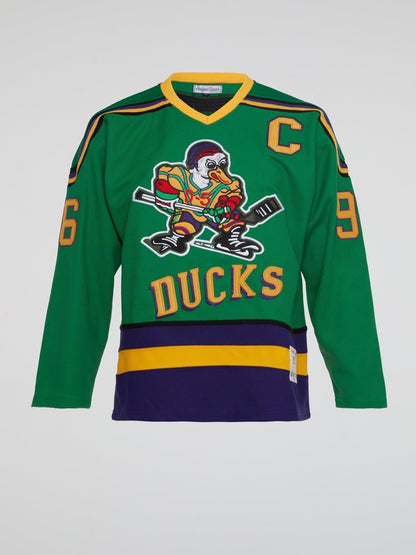 Conway Mighty Ducks Jersey Green - B-Hype Society