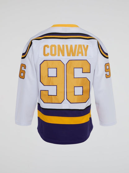 Conway Mighty Ducks Jersey White - B-Hype Society