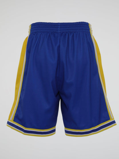 Golden State Warriors Blown Out Fashion Shorts - B-Hype Society