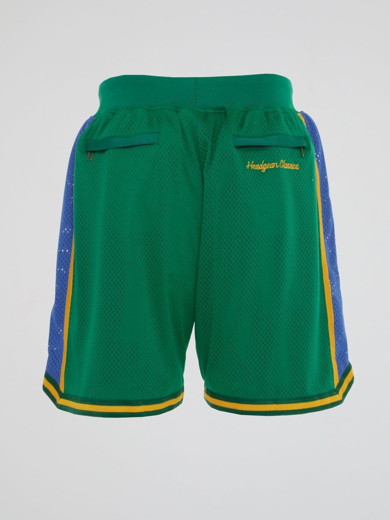 Green Sesame Street Basketball Shorts - B-Hype Society