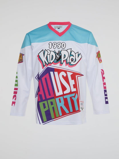 House Party Hockey Jersey White - B-Hype Society