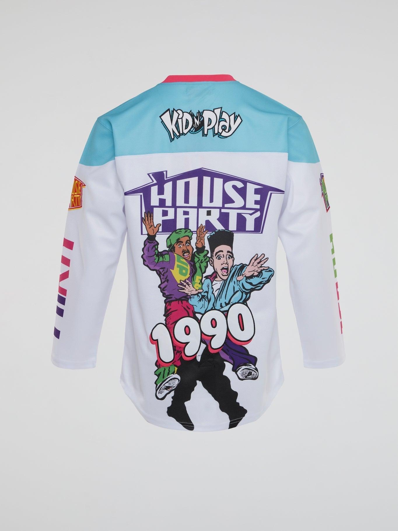 House Party Hockey Jersey White - B-Hype Society