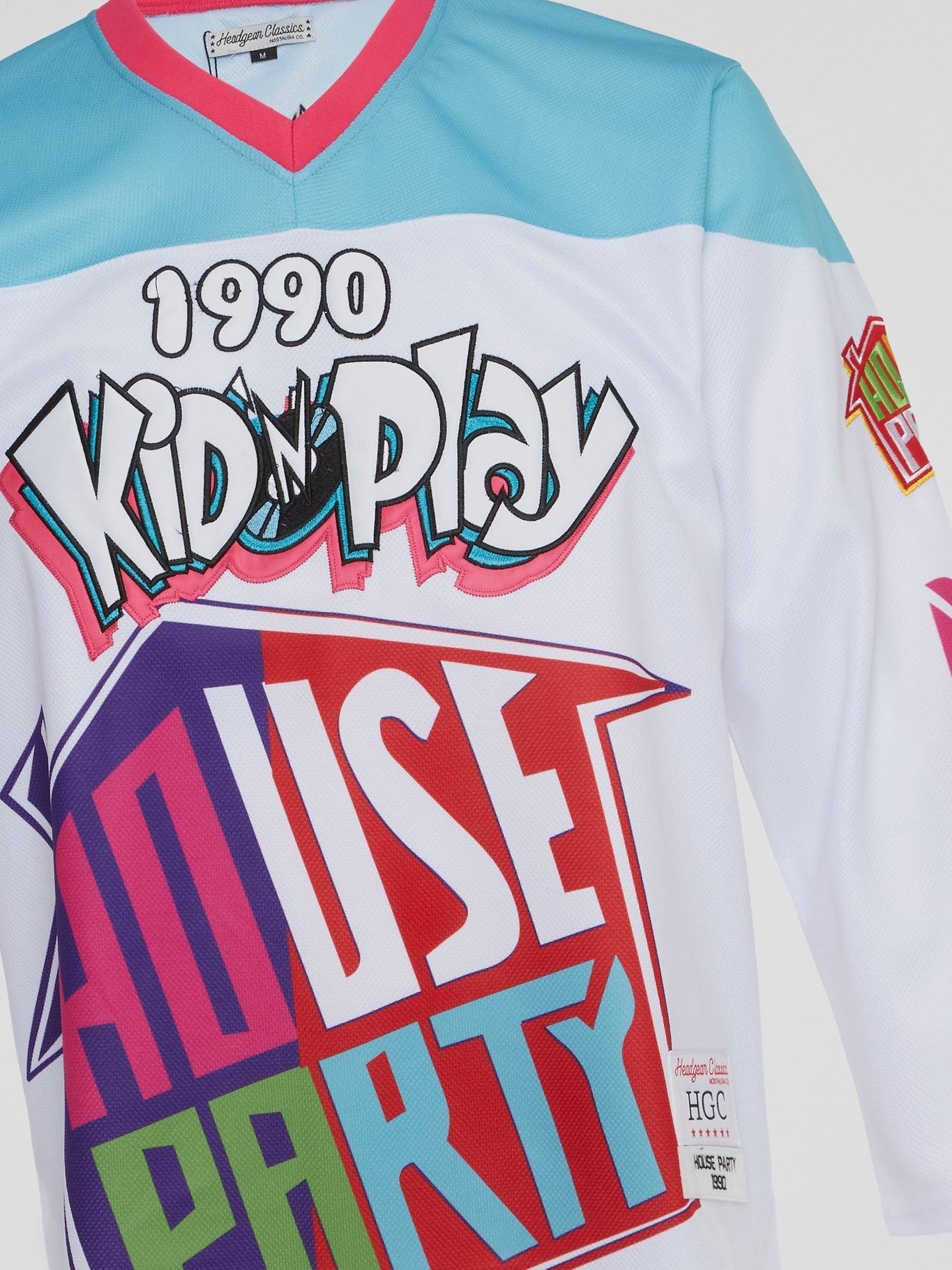 House Party Hockey Jersey White - B-Hype Society