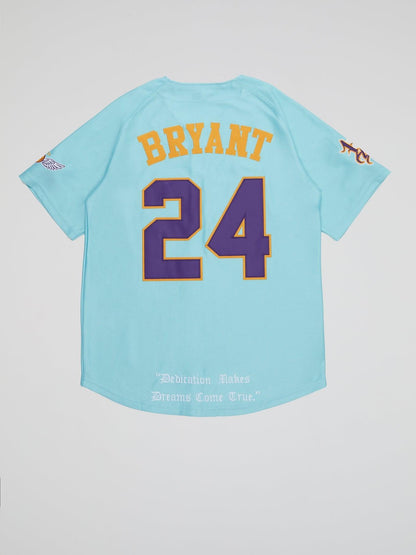 Legend Byrant Light Blue Button Down Jersey - B-Hype Society