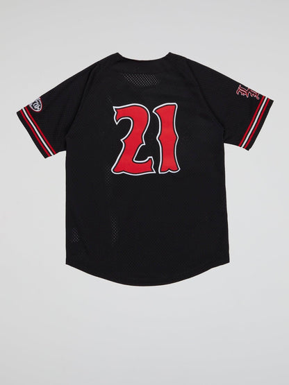 Louisville Black Caps Button Down Batting Practice Jersey - B-Hype Society