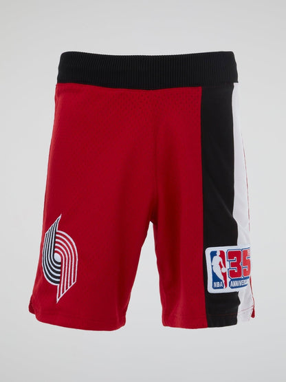 NBA Red Basketball Shorts - B-Hype Society