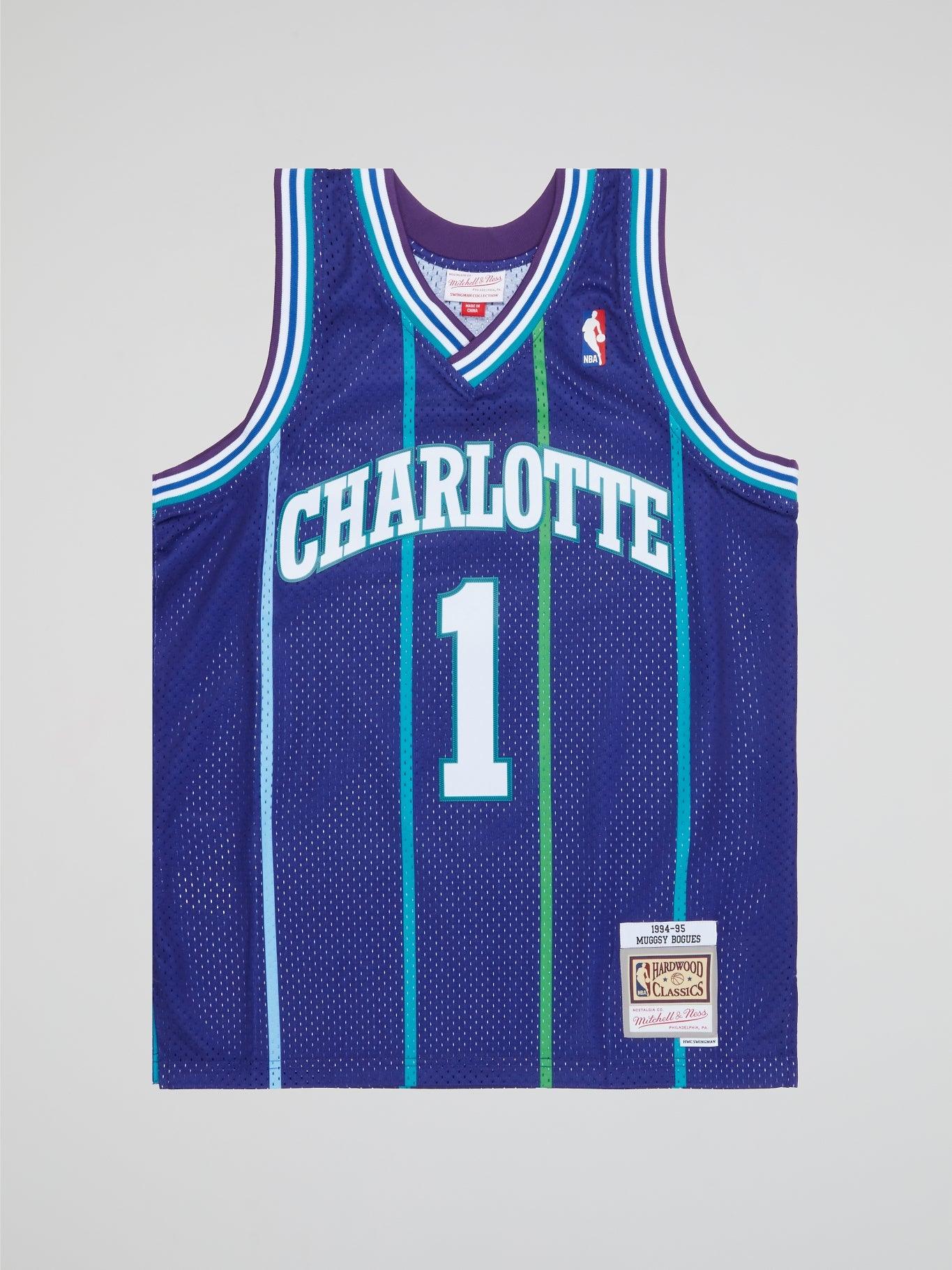 NBA Swingman Alternate Jersey Hornets 94 Muggsy Bogues - B-Hype Society