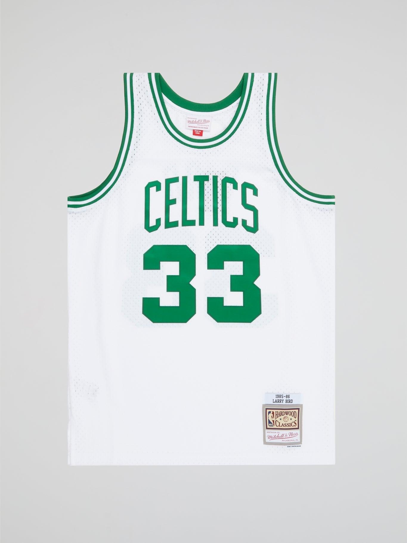 NBA Swingman Home Jersey Celtics 85 Larry Bird - B-Hype Society