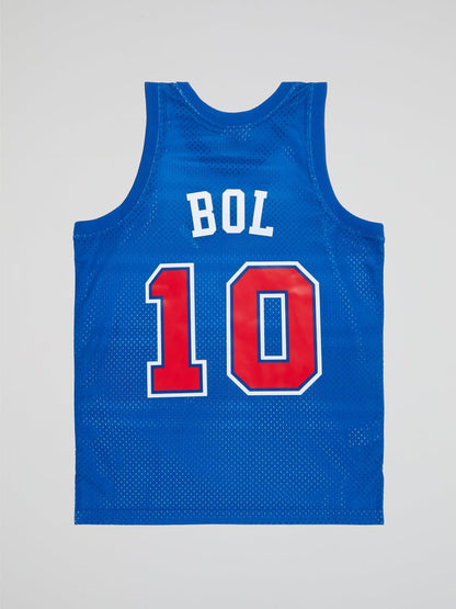 NBA Swingman Jersey Bullets 1985 Manute Bol - B-Hype Society