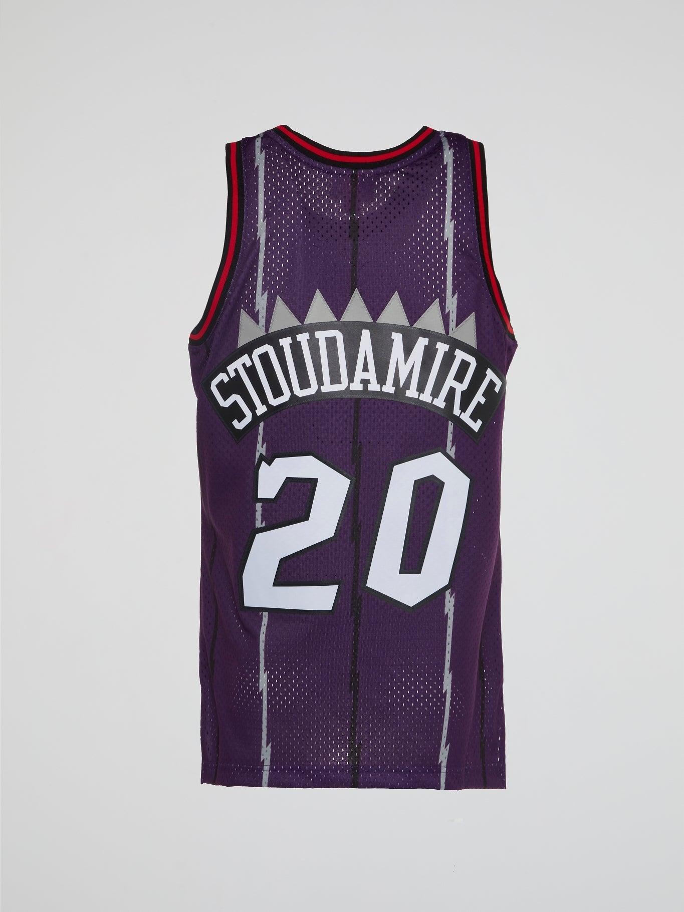 NBA Swingman Road Jersey 95 Raptors Damon Stoudamire - Purple - B-Hype Society