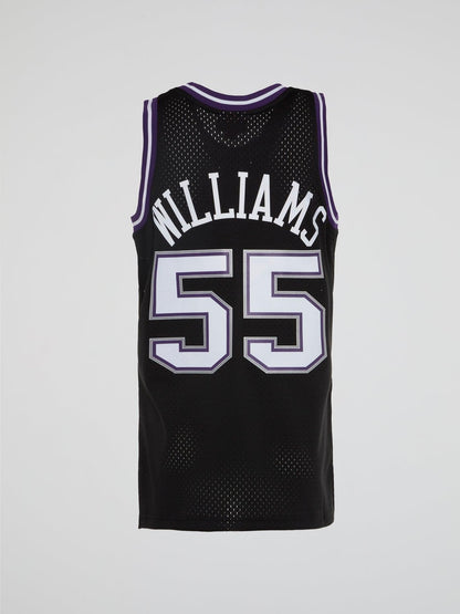 NBA Swingman Road Jersey Kings 00 Jason Williams - Black - B-Hype Society