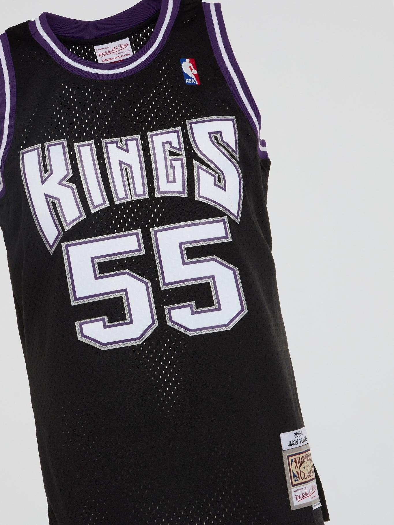 NBA Swingman Road Jersey Kings 00 Jason Williams - Black - B-Hype Society