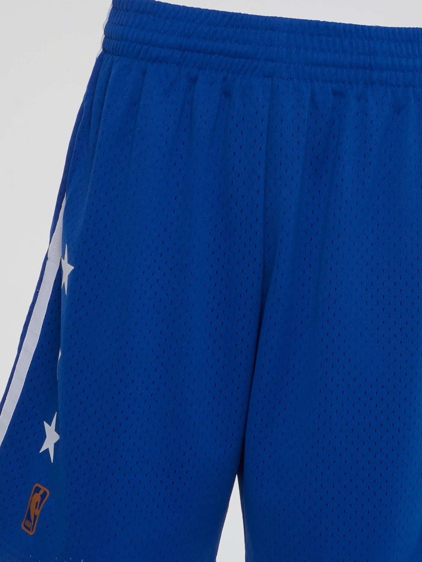 NBA Swingman Shorts Bullets 96 - Royal - B-Hype Society