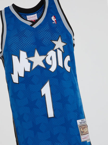 NBA Swingmanroad Jersey Magic 00 Tracy Mcgrady - Royal - B-Hype Society