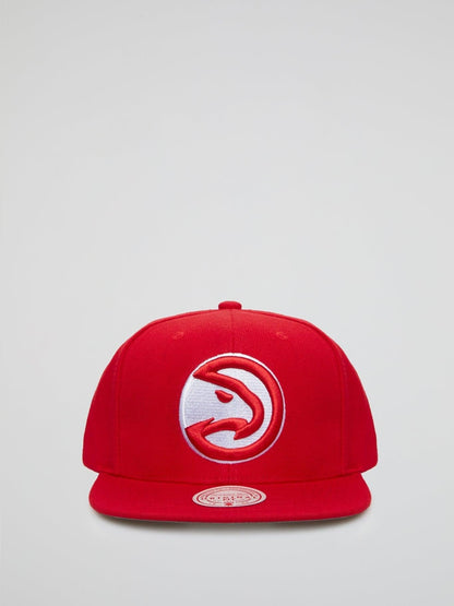 NBA Team Ground 2.0 Snapback Hawks - Red - B-Hype Society