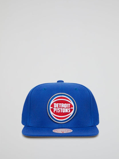 NBA Team Ground 2.0 Snapback Pistons - Blue - B-Hype Society