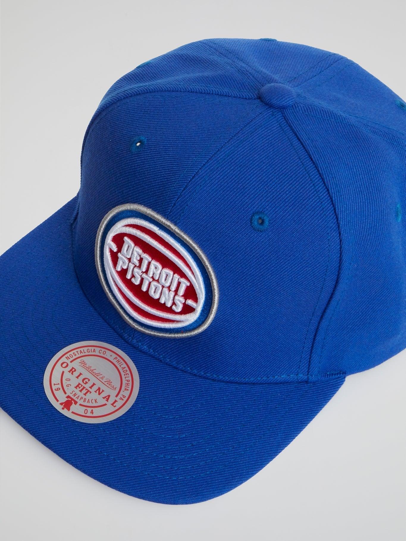 NBA Team Ground 2.0 Snapback Pistons - Blue - B-Hype Society