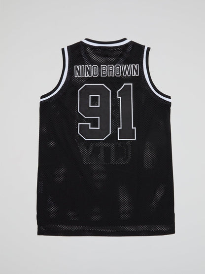 New Jack City Black Basketball Jersey - B-Hype Society