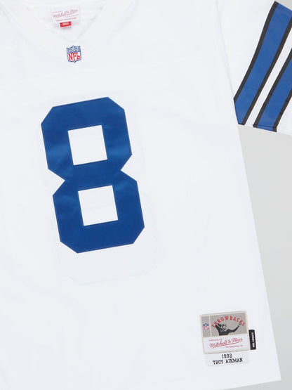 NFL White Jersey Cowboys 1992 Troy Aikman - B-Hype Society