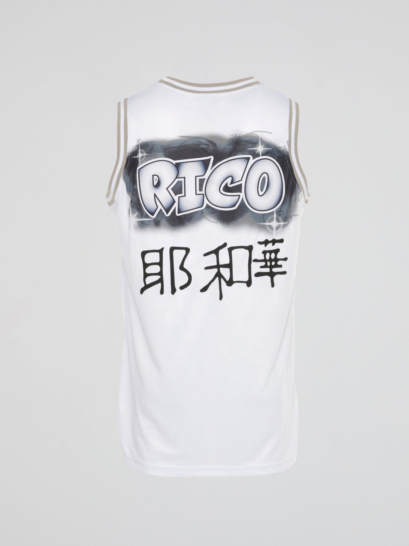 Paid In Full Rico Airbrush Basketball Jersey - B-Hype Society