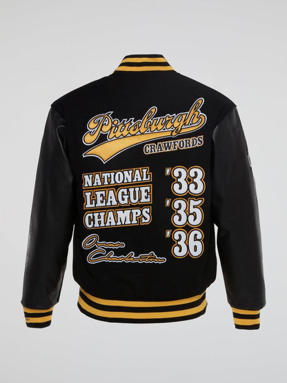 Pittsburgh Crawfords Varsity Jacket - B-Hype Society