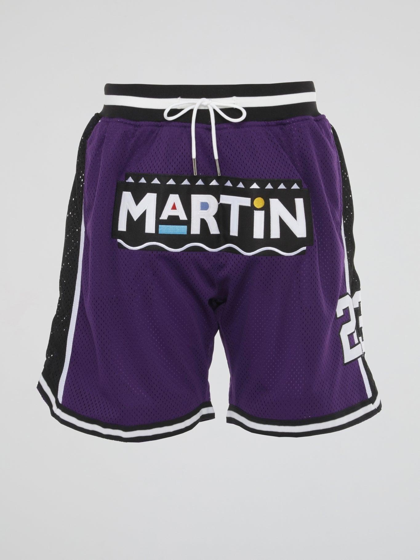 Purple Martin Basketball Shorts - B-Hype Society