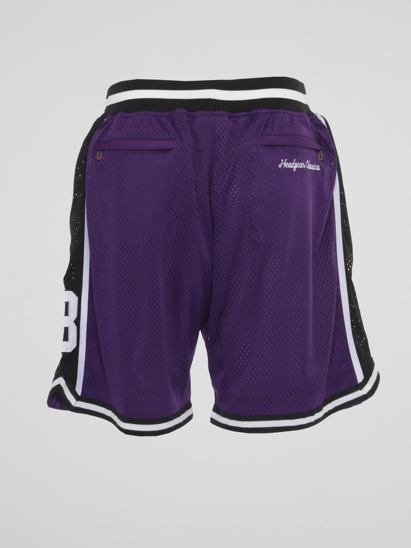 Purple Martin Basketball Shorts - B-Hype Society