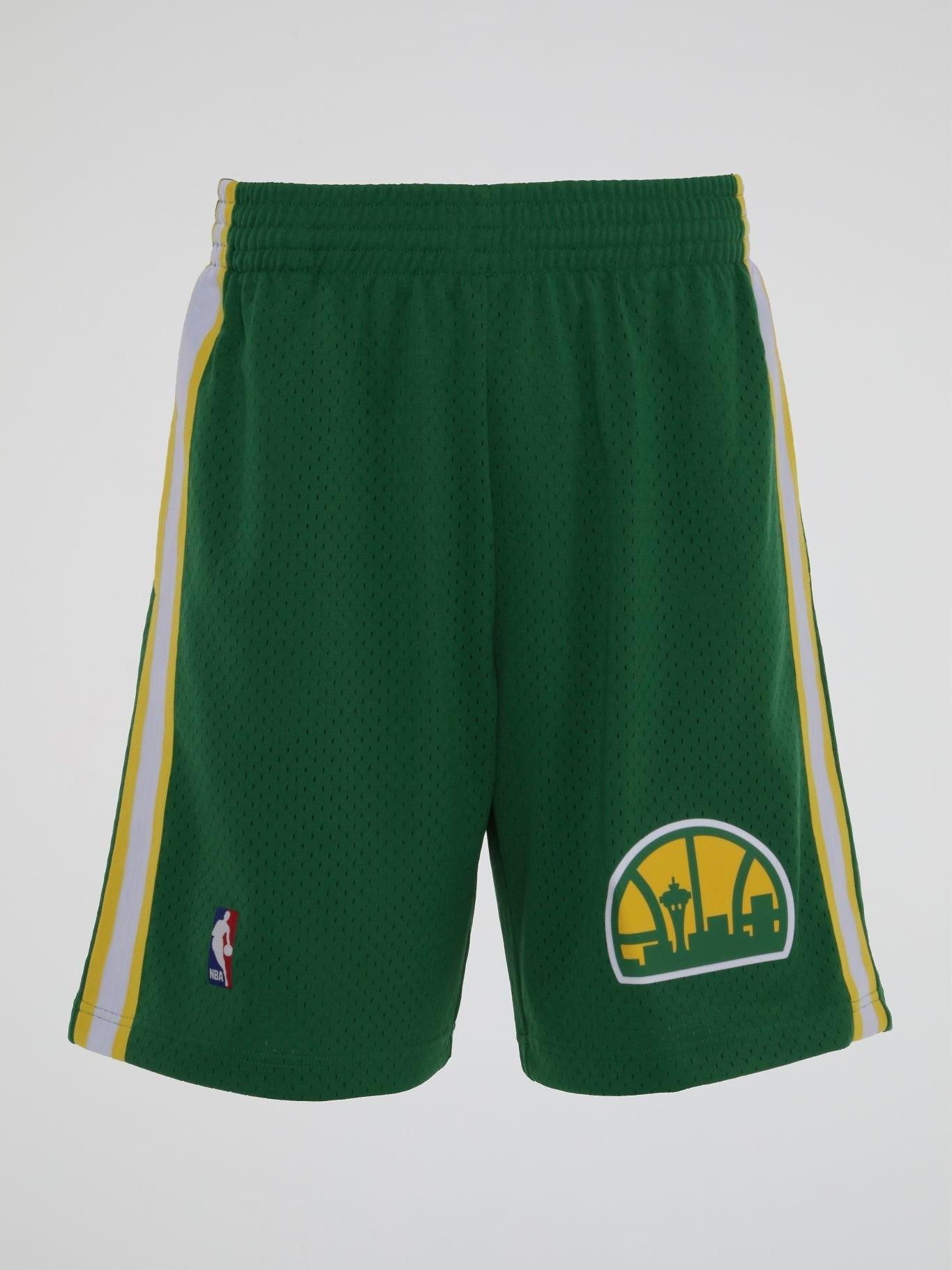 Seattle Supersonics 94-95 Swingman Road Shorts - B-Hype Society