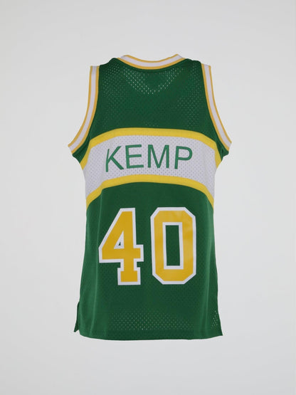 Seattle Supersonics Shawn Kemp 94-95 Swingman Jersey - B-Hype Society