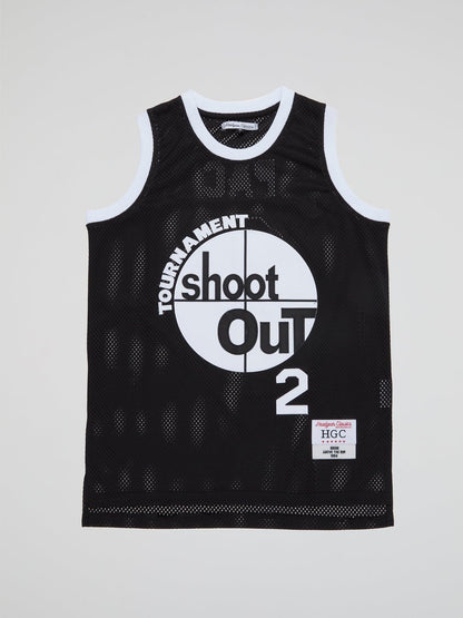 Shoot Out 2 Pac Basketball Jersey Black - B-Hype Society