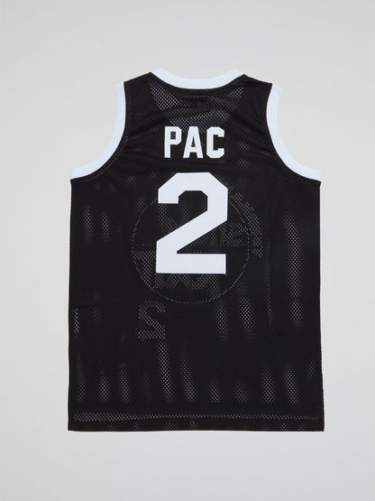 Shoot Out 2 Pac Basketball Jersey Black - B-Hype Society