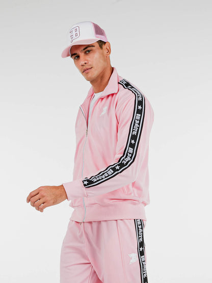 Bhype Society - Bhype Pink Retro Nylon Tracksuit