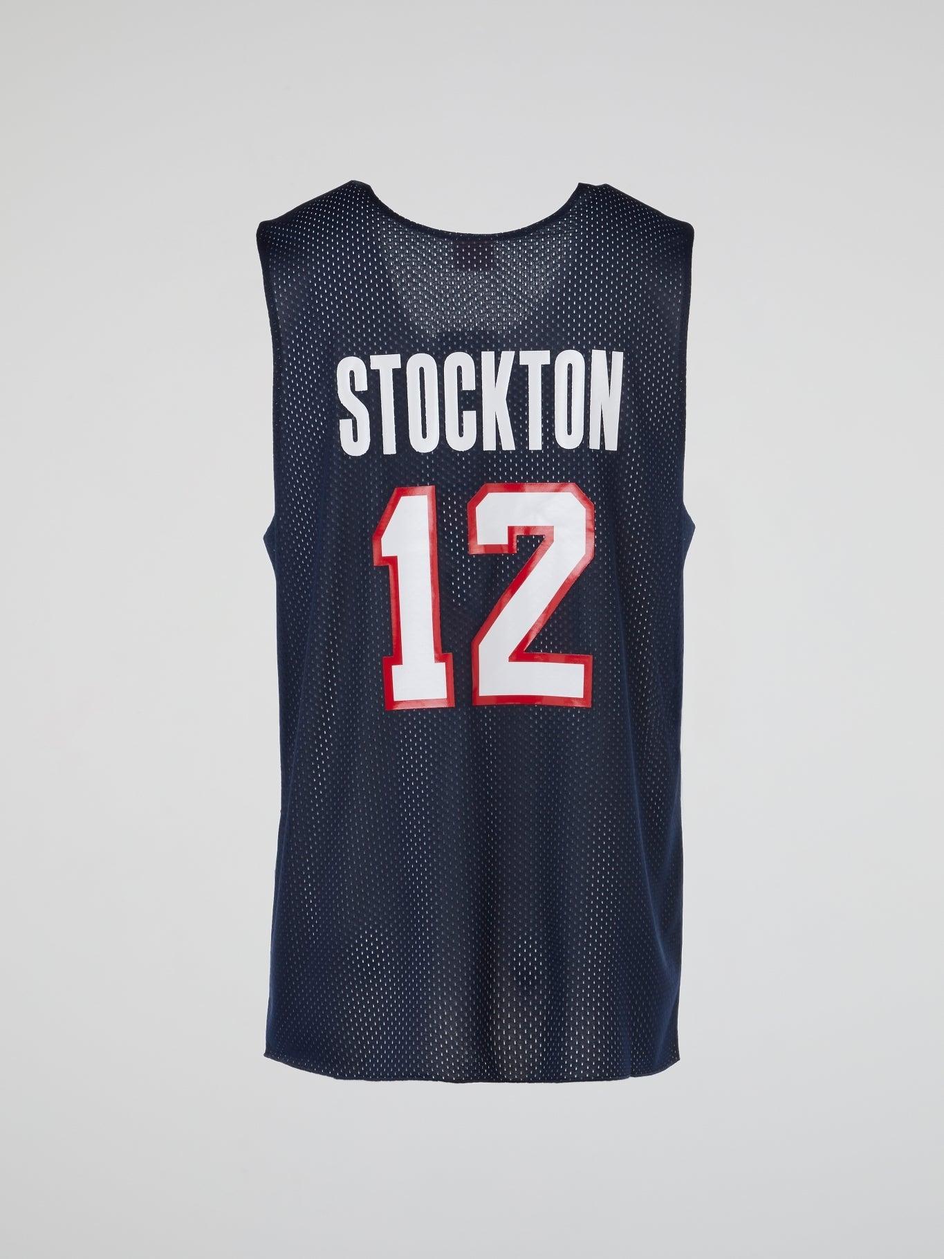 USA 96 John Stockton Authentic Jersey - B-Hype Society