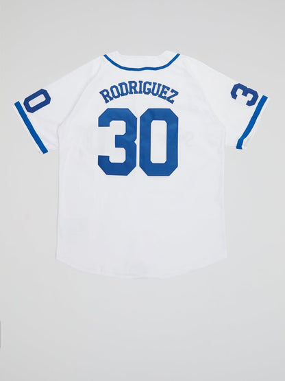 White Sandlot Baseball Jersey - B-Hype Society